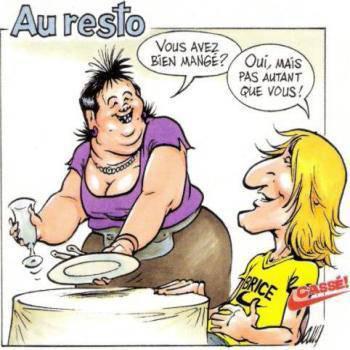 rhoooooooooo  il me dit �a je l'escagasse bref je le coupe en deux meme si il a raison