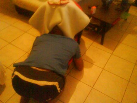 heu papa qu'est tu fais dans mon landeau