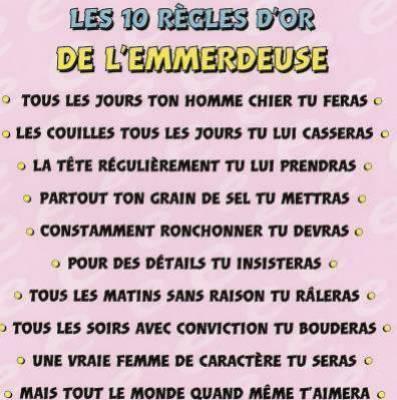 heuuuu je me demande � qui d�dier ce r�glement ......